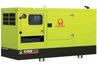 Дизельный генератор Pramac GSW 115 P в кожухе