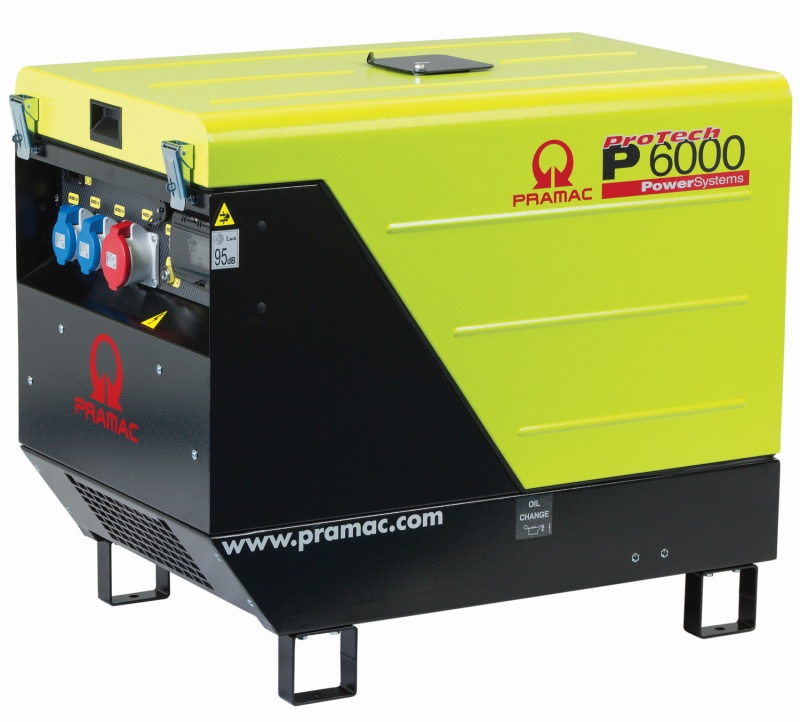 Дизельный генератор Pramac P6000 AVR CONN DPP
